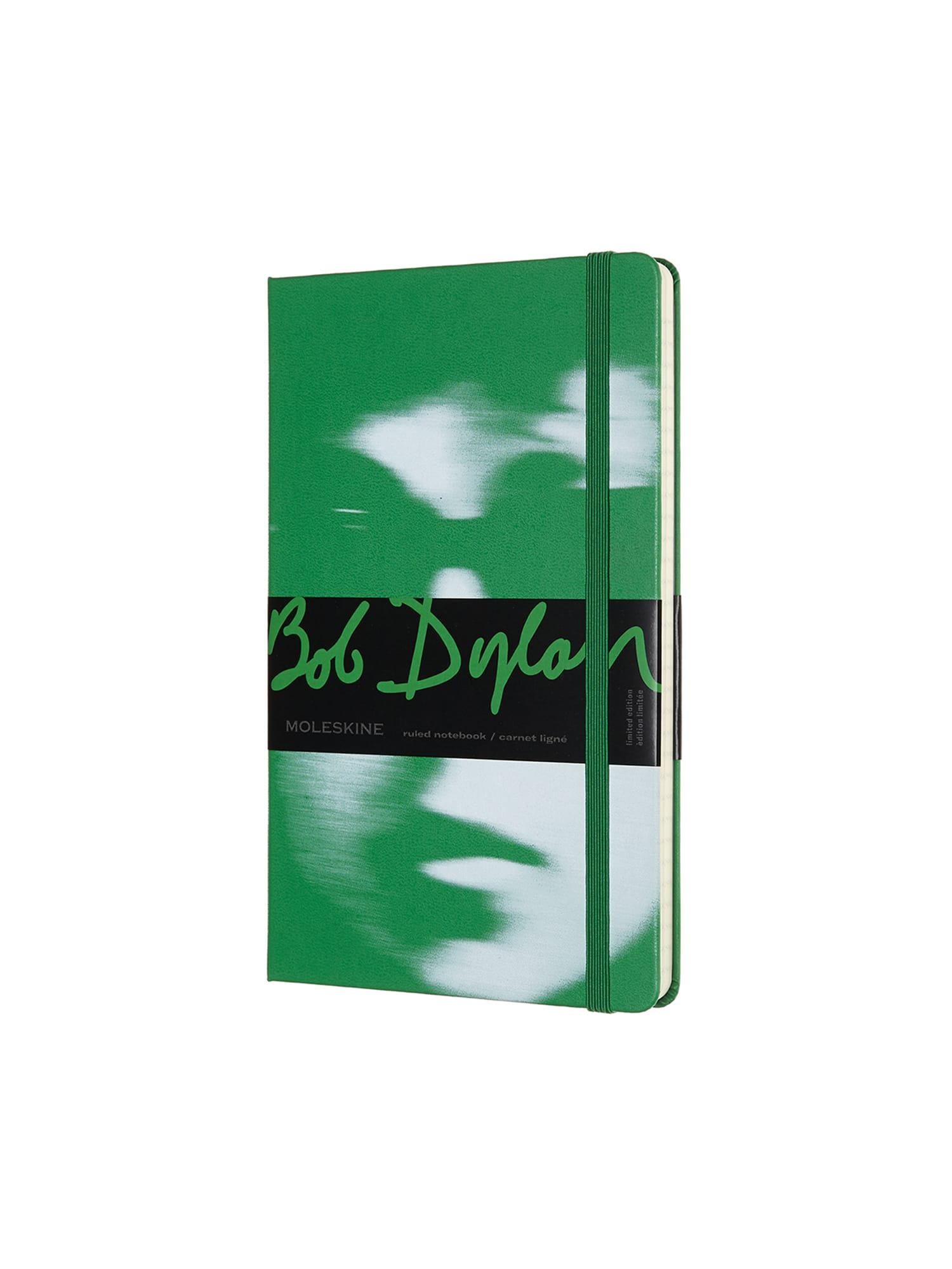 Блокнот Moleskine Bob Dylan средний линейка Зеленый (LEBDQP060A)