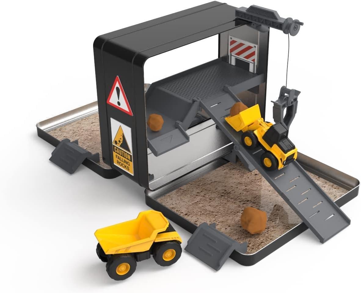 Ігровий набір CAT Little Machines Store N Go портативний будівельний майданчик у кейсі