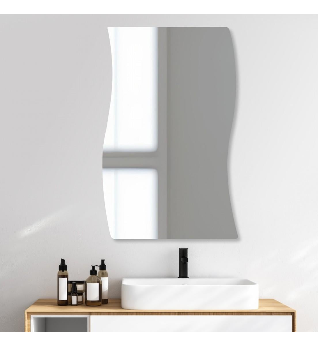 Зеркало на самоклеющейся волне акрил 270х420х2 мм (1519)