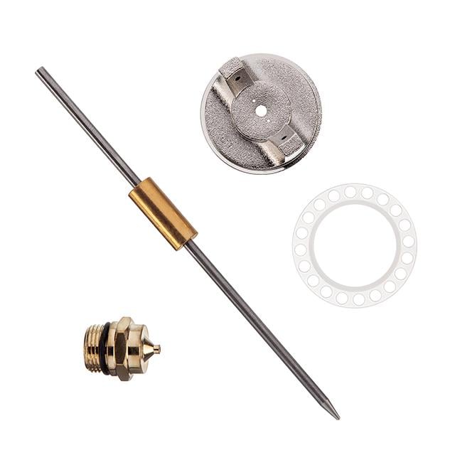 Комплект форсунки Intertool 1,5 мм для краскопульта HP РТ-0204/PT-0205/PT-0210/PT-0211 дюза/воздушная головка/игла (PT-2004)