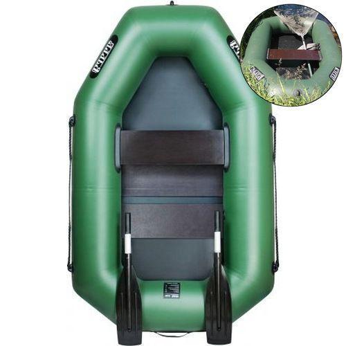 Надувний човен Ладья ЛТ-190С ПВХ 1-о місний/гребний/рейкове дно - фото 2 Надувний човен Ладья ЛТ-190С ПВХ 1-о місний/гребний/рейкове дно - фото 2