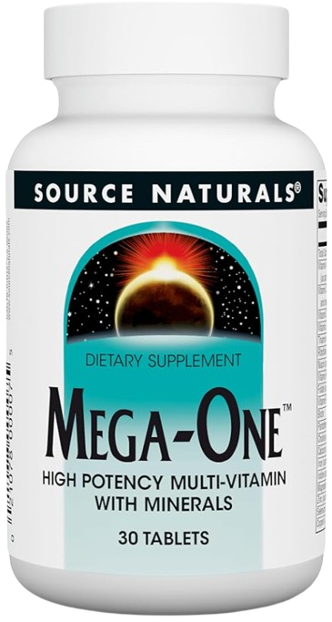 Комплекс мультивитаминный на каждый день Source Naturals Mega-One 30 таблеток
