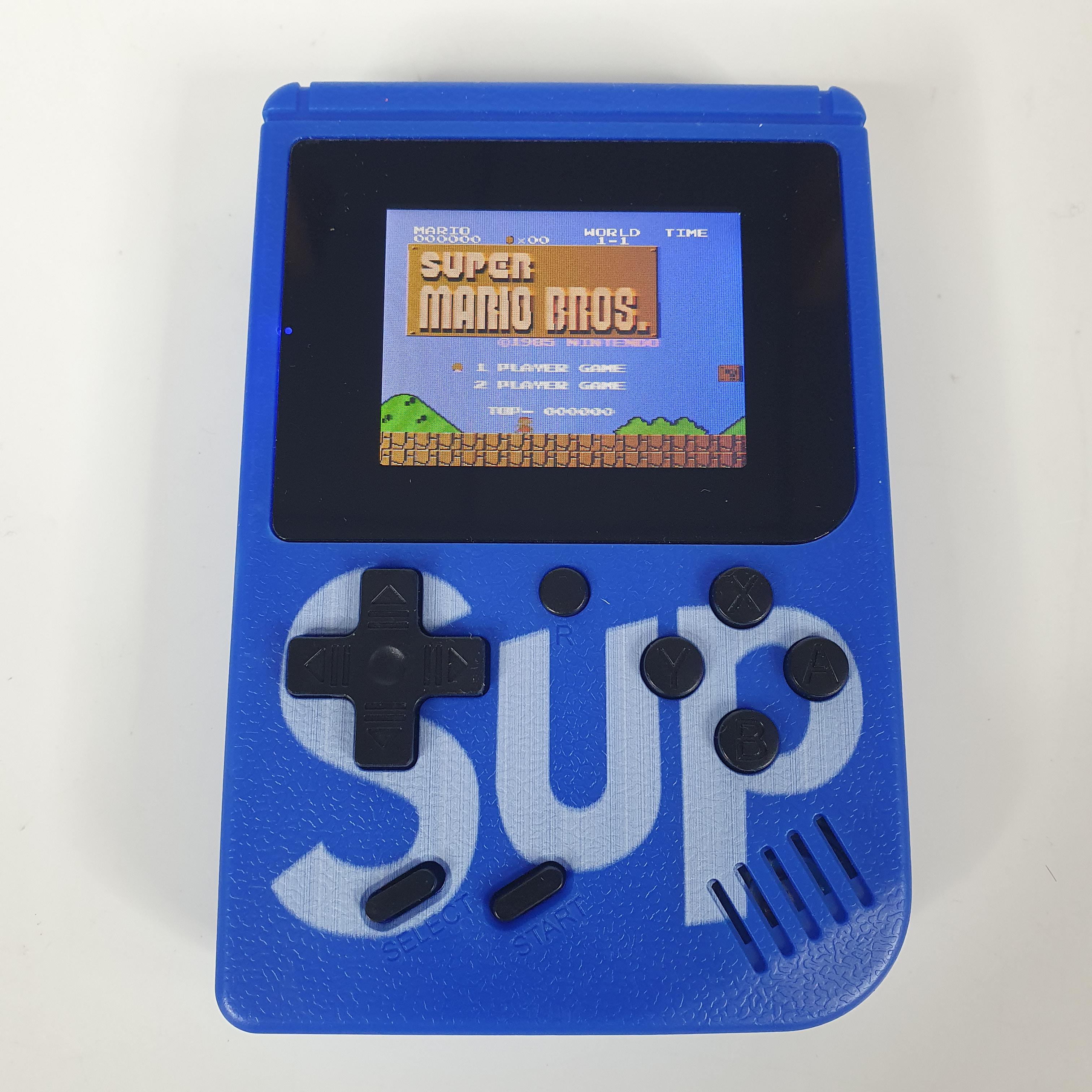 Приставка Retro Fc Sup Game Box Dendy с джойстиком 400 игр (RF-400-RedBlue)