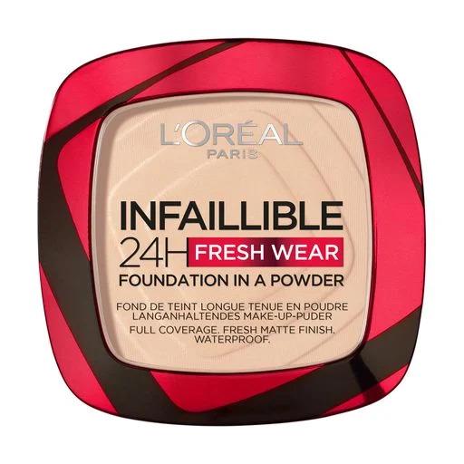 Крем-пудра для обличчя L'Oreal Paris Infaillible компактна - фото 1