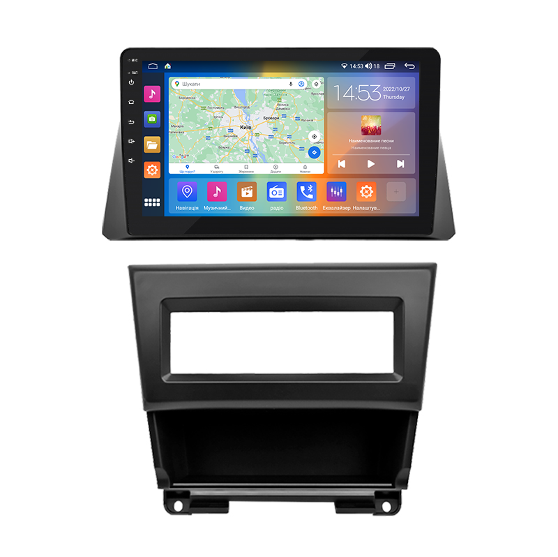 Штатная магнитола Lesko для Honda Crosstour I 2009-2012 IPS 10" 2/32Gb CarPlay 4G Wi-Fi GPS Prime Хонда