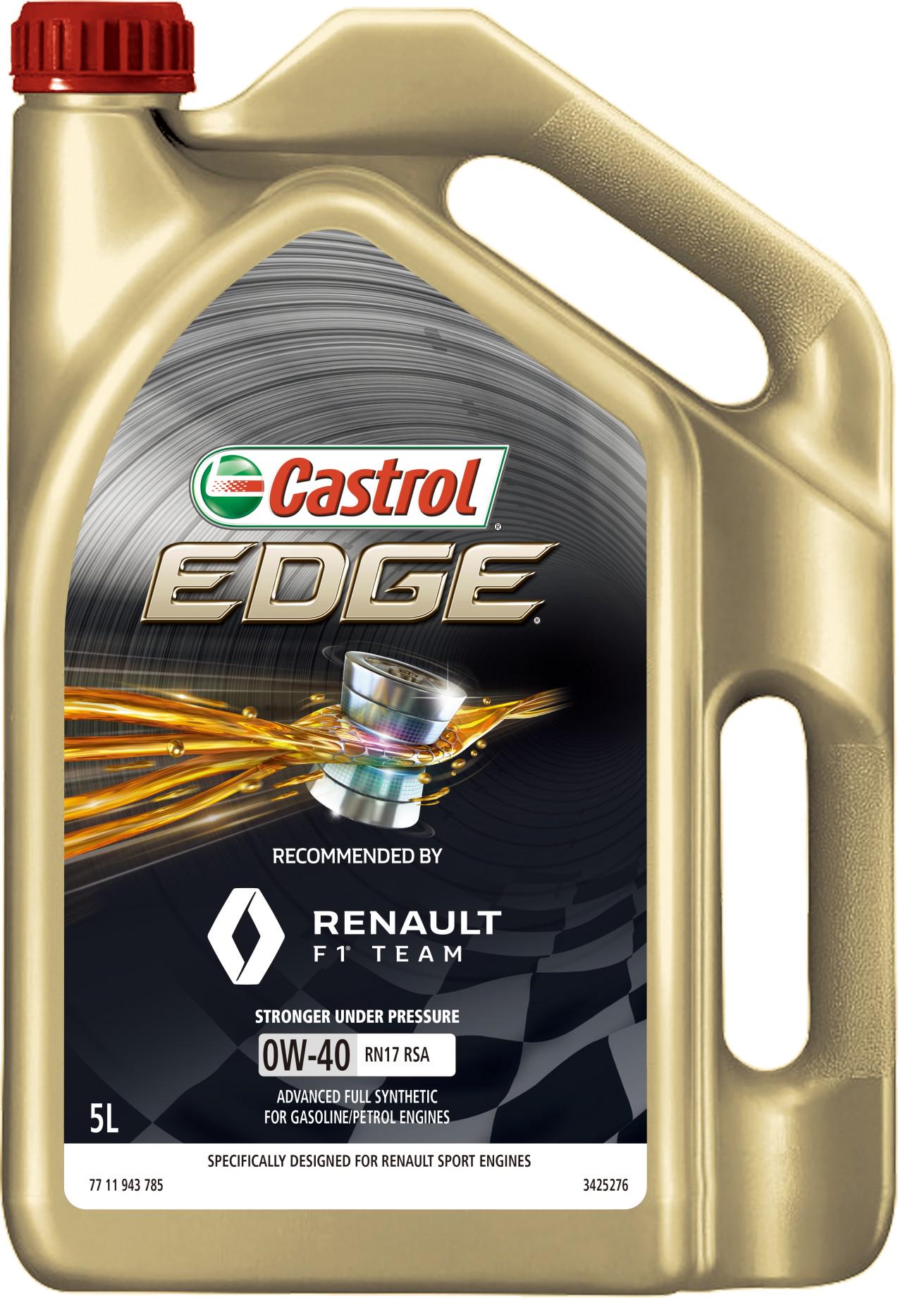 Моторное масло Castrol Renault RN17 RSA 0W-40 5 л (273)