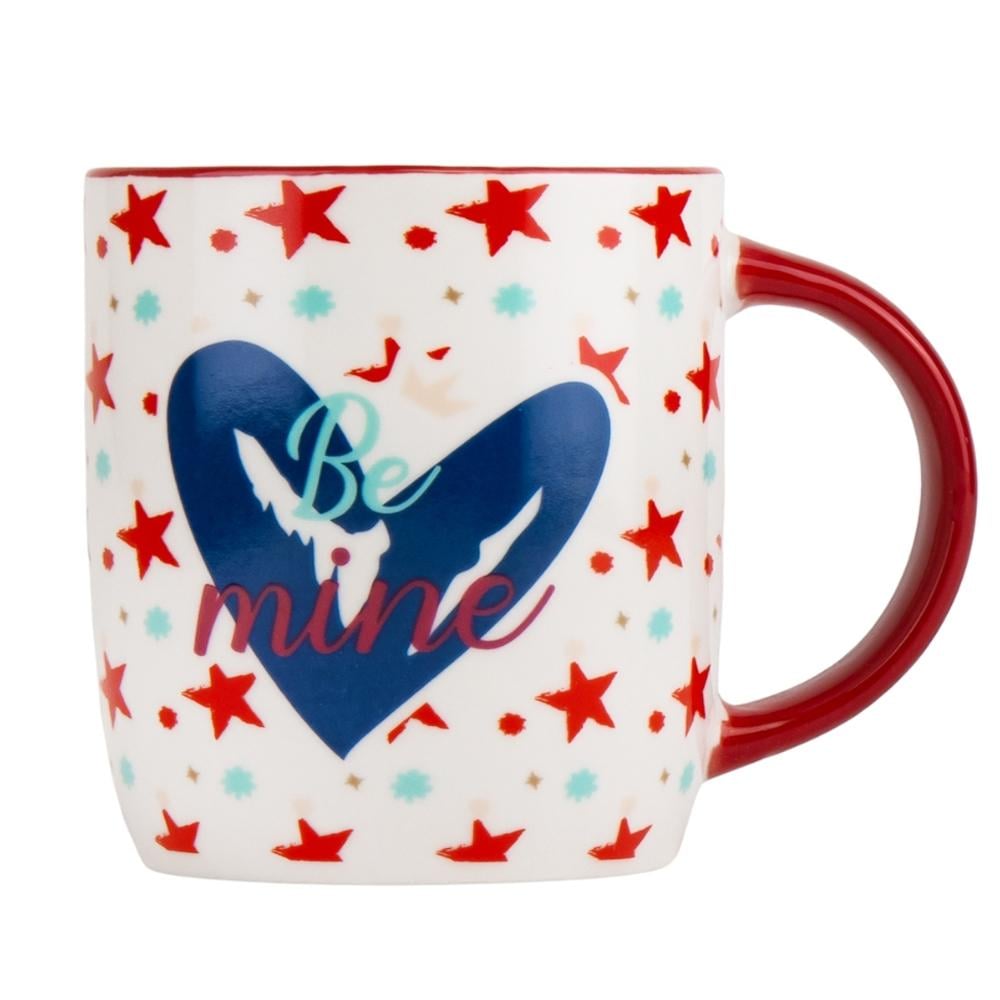 Набор кружек керамических Elisey "Be mine" 350 мл 4 шт. Белый 1 (9071-002)