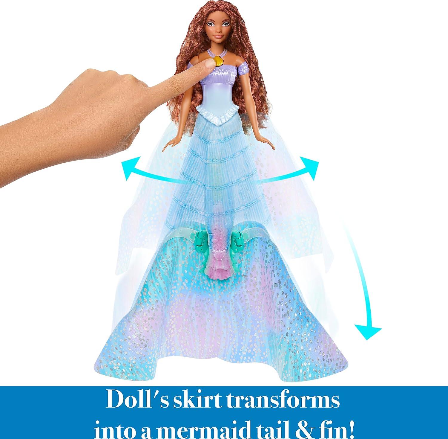 Кукла Disney The Little Mermaid Transforming Ariel Fashion (DF25) - фото 4