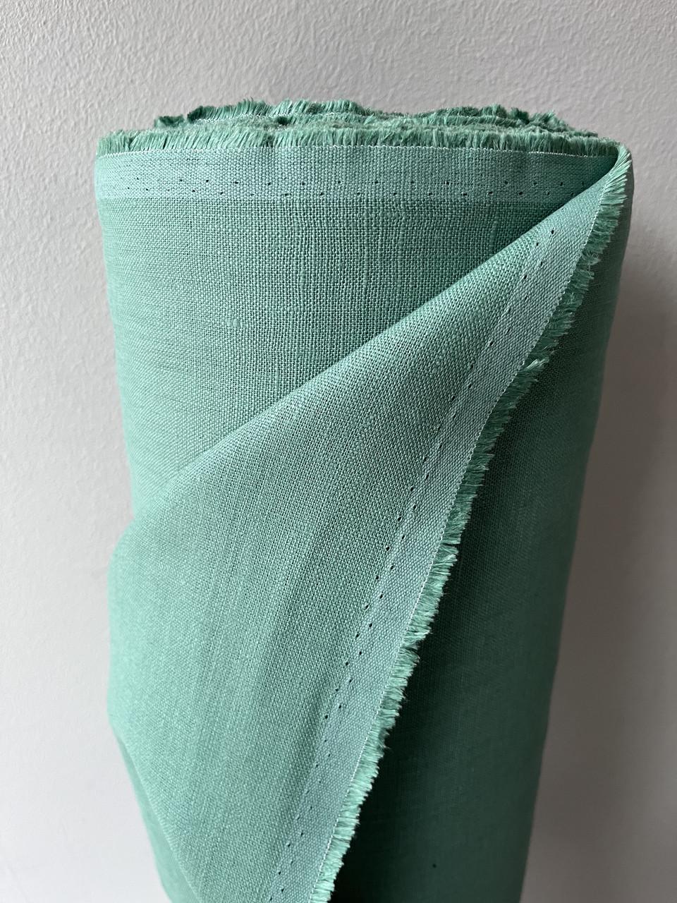 Тканина скатерна LINEN PLUS 100% льон 143 см 1621 Світло-зелений - фото 7 Тканина скатерна LINEN PLUS 100% льон 143 см 1621 Світло-зелений - фото 7