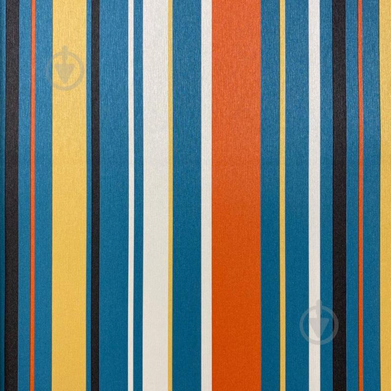 Виниловые обои на флизелиновой основе Yuanlong Seina Бирюзовый (18131)