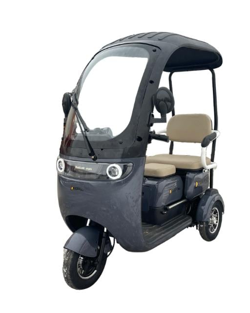 Електротрицикл DOZER Model 4R з дахом Чорний