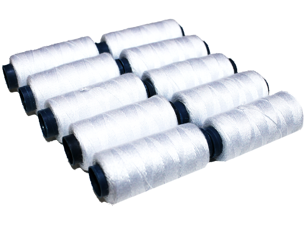 Нити №10 10 шт. Белый