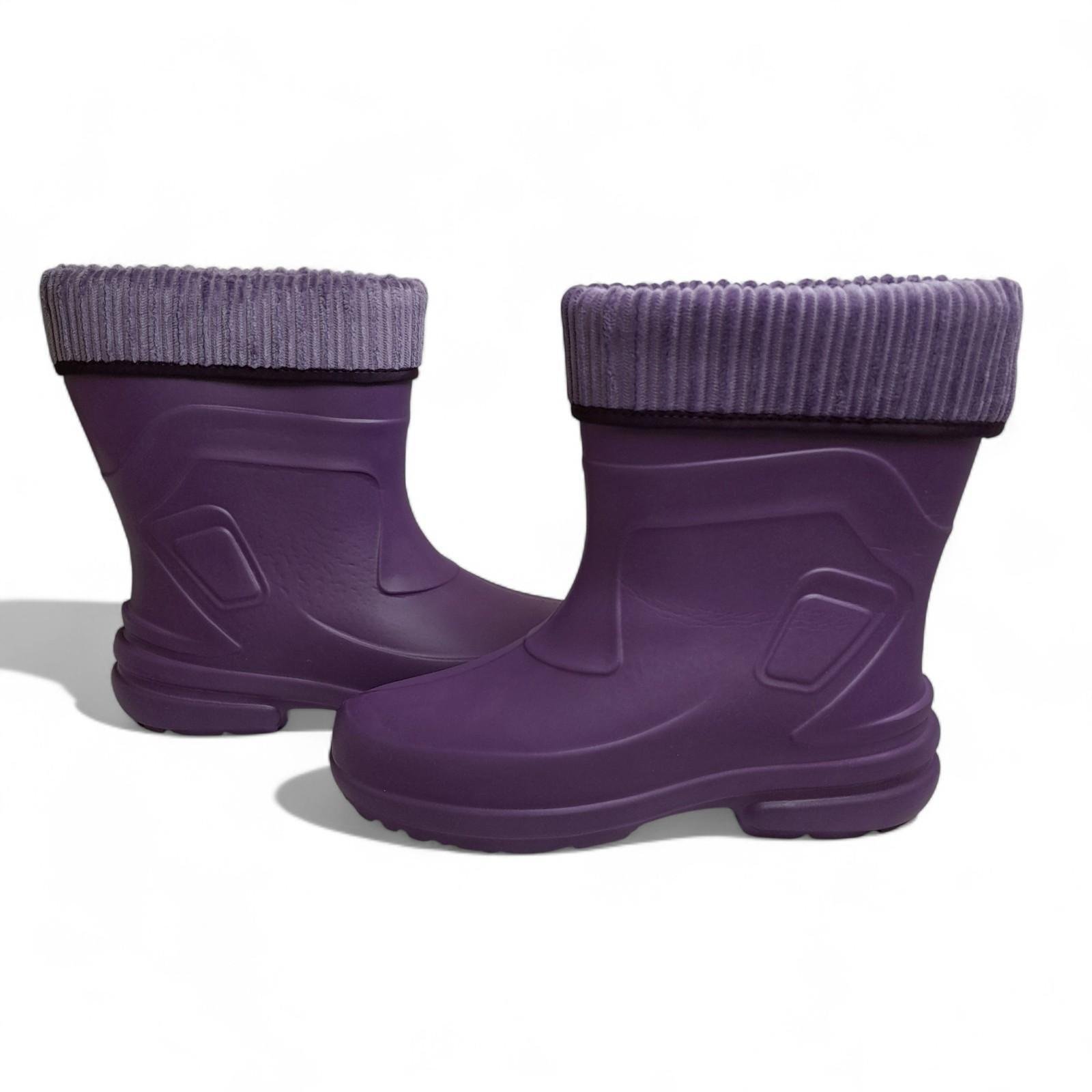 Сапоги утепленные женские dagostyle М-145 из ЭВА-пены р. 37/38 25 см Фиолетовый (2770392385) - фото 3 Сапоги утепленные женские dagostyle М-145 из ЭВА-пены р. 37/38 25 см Фиолетовый (2770392385) - фото 3