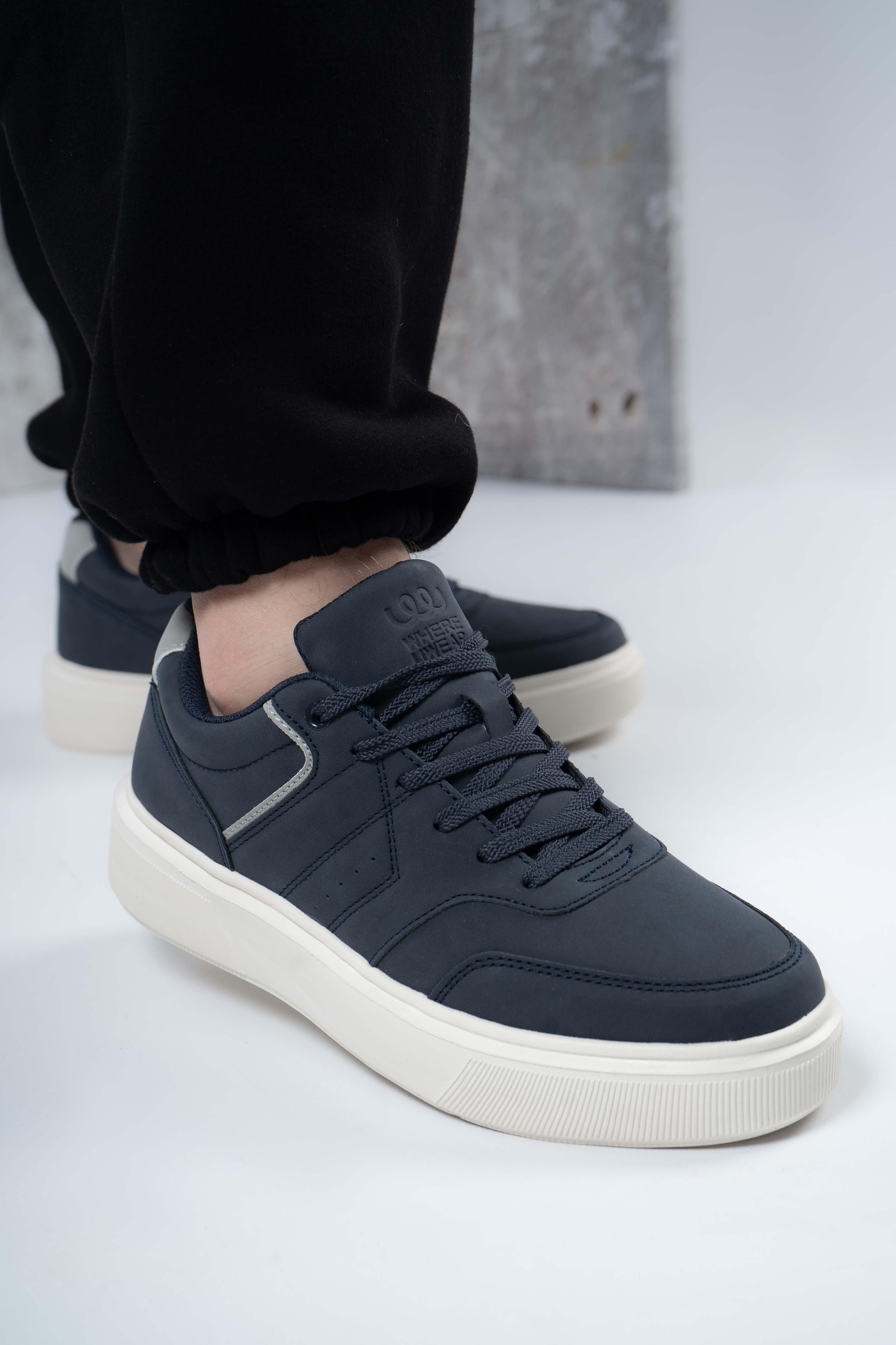 Кеды мужские Where Uwear демисезонные 346908 р. 43 Синий (346908_43)