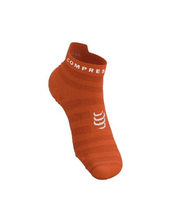 Шкарпетки Compressport Pro Racing Socks V4.0 Ultralight Run Low T2 Fire/White - фото 2