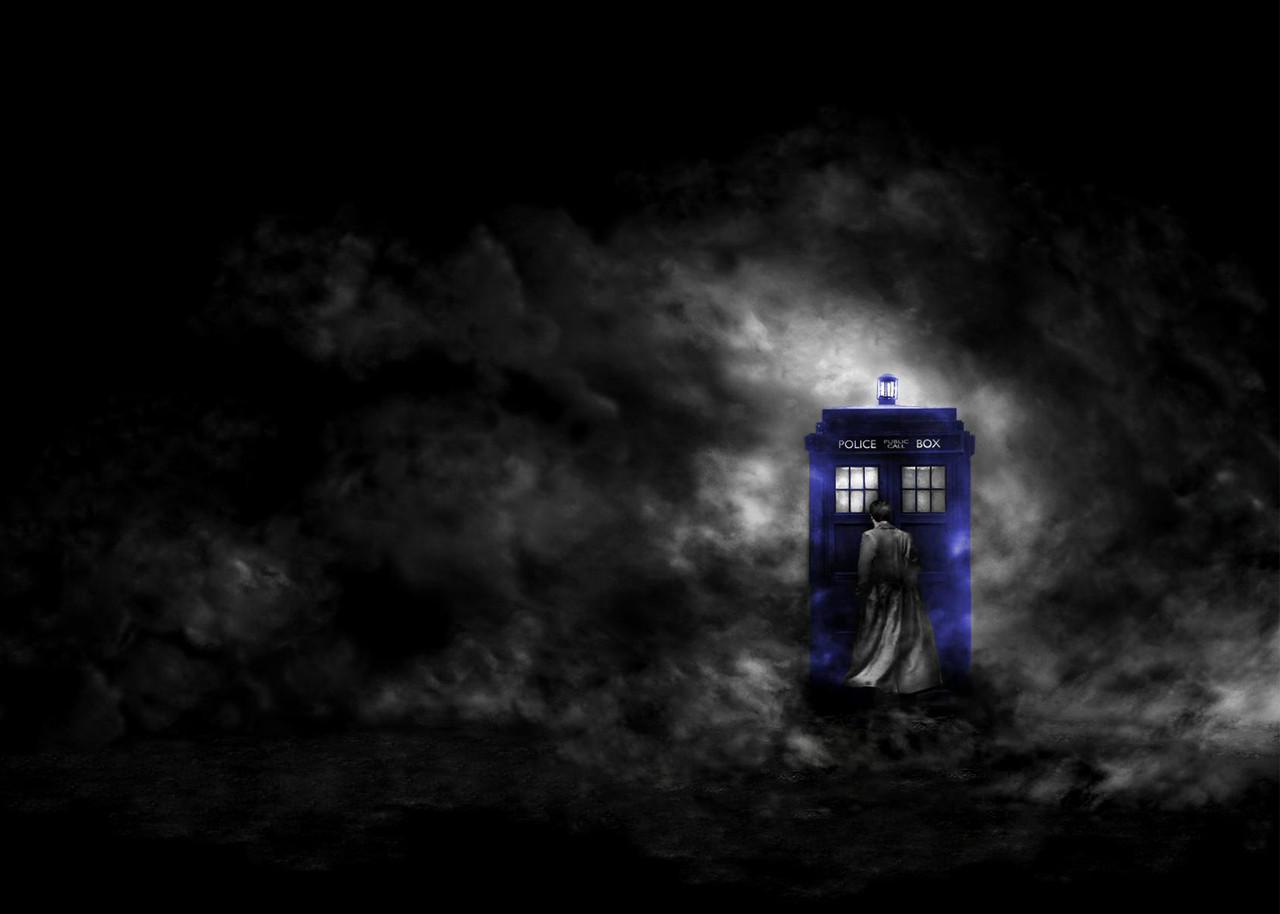 Картина постер Gee! Doctor Who Доктор Кто Тардис 60х40 см DW 09.066