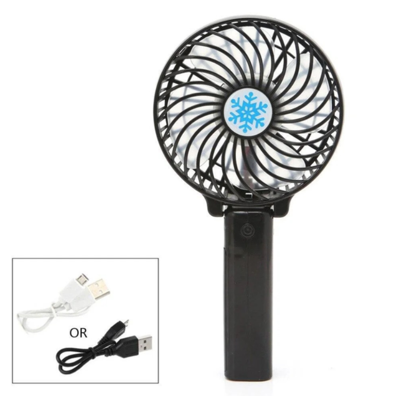 Вентилятор ручний Handy Mini Fan Чорний (2479515630) - фото 4 Вентилятор ручний Handy Mini Fan Чорний (2479515630) - фото 4