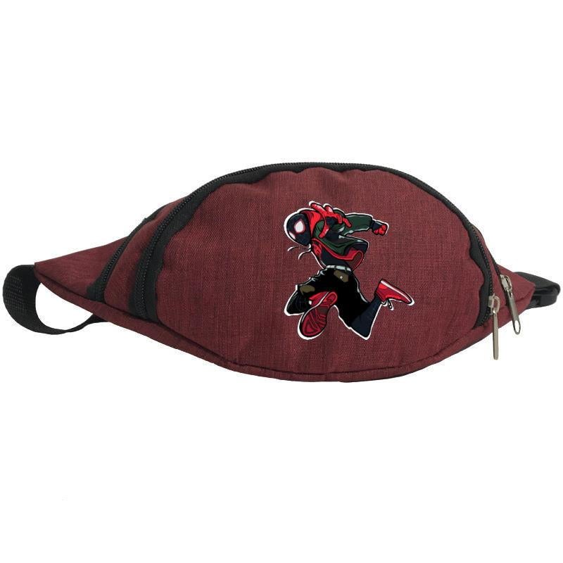 Поясная сумка-бананка Cappuchino toys Человек Паук Spiderman-0011 Красный (1558626827)