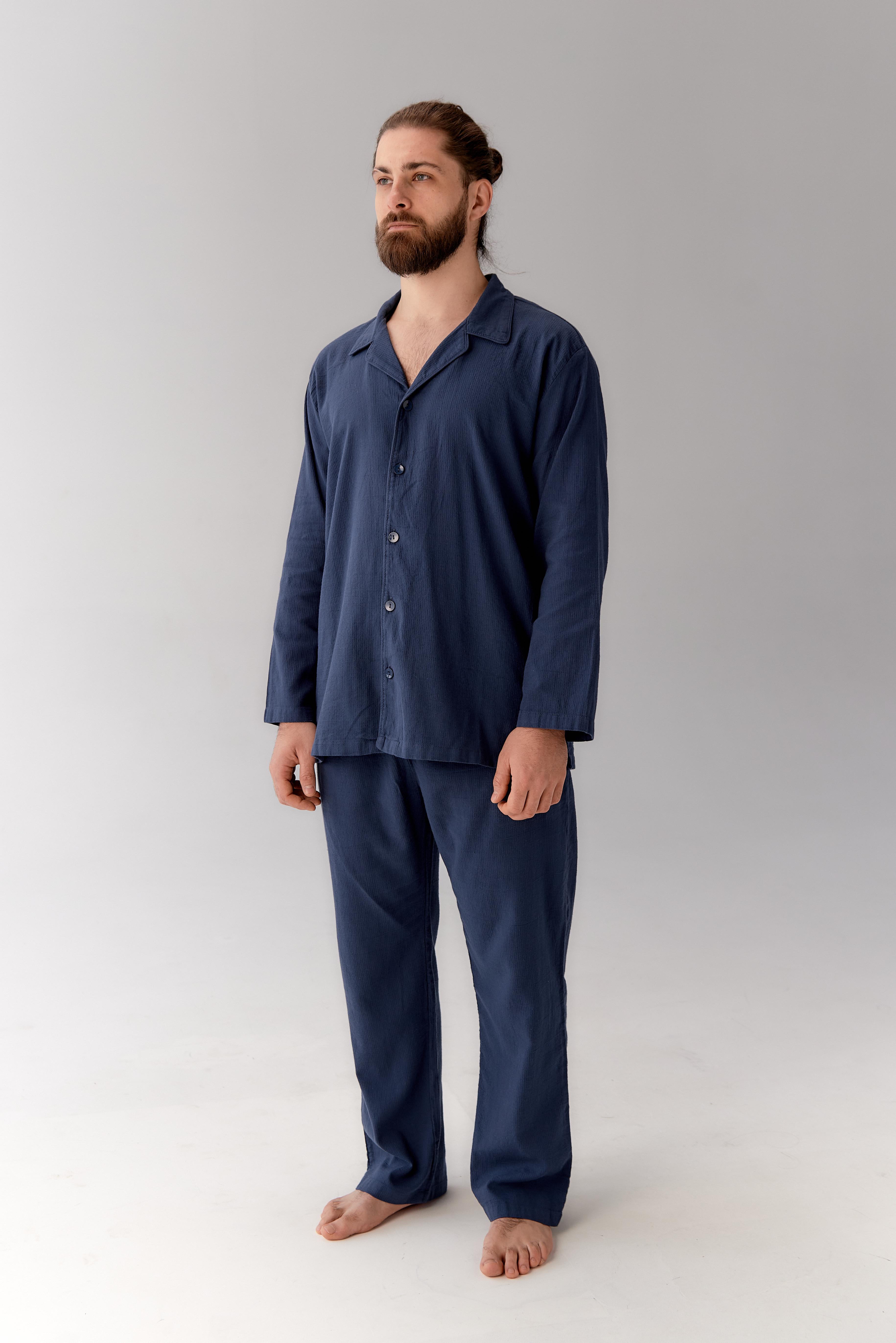 Пижама мужская Lotus Home Porta XL Синий (26843078) - фото 7 Пижама мужская Lotus Home Porta XL Синий (26843078) - фото 7