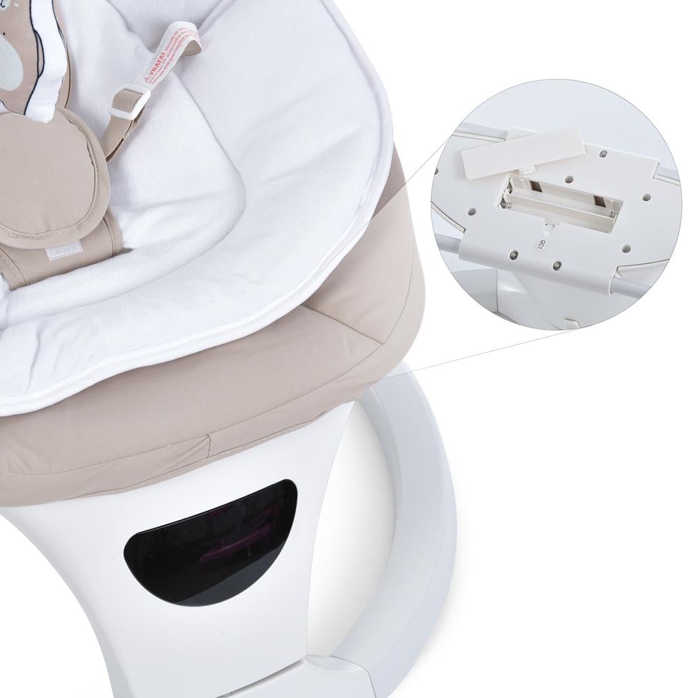 Центр заколисуючий El Camino ME 1175 SOUL з пультом керування Бежевий - фото 2 Центр заколисуючий El Camino ME 1175 SOUL з пультом керування Бежевий - фото 2