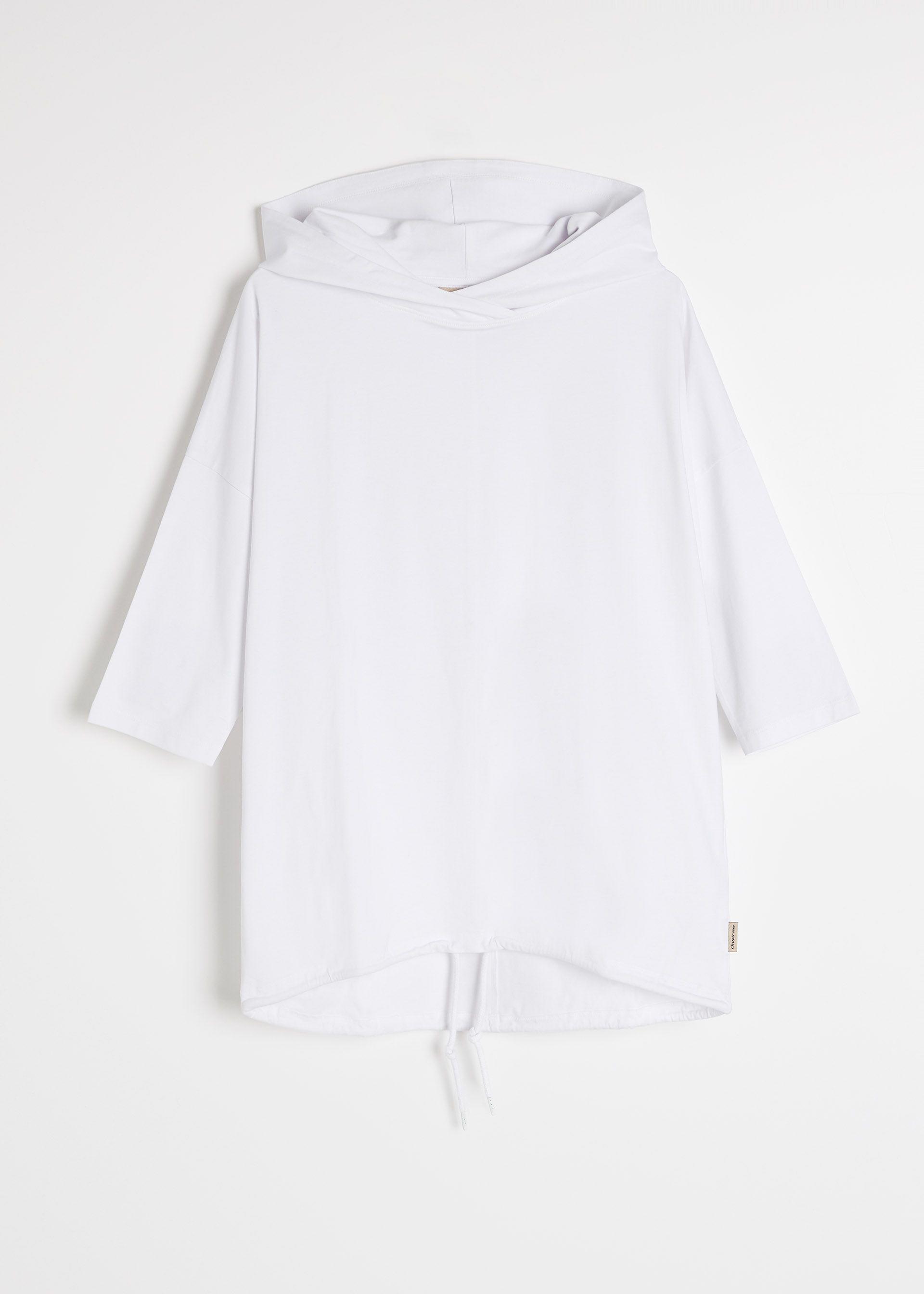 Лонгслив женский Diverse OPENLY с капюшоном S Белый (5905384176370) - фото 5 Лонгслив женский Diverse OPENLY с капюшоном S Белый (5905384176370) - фото 5