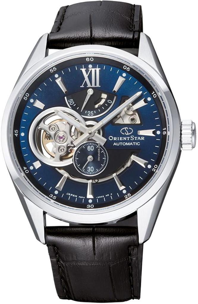 Наручные часы мужские Orient Star RE-AV0005L00B со стальным корпусом/сапфировым стеклом WR 100 м Синий (3124658579)