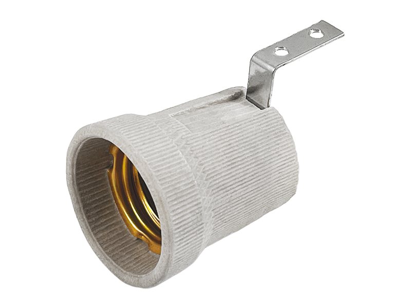 Патрон с планкой Lemanso LM2533 керамический Е27 (7459)