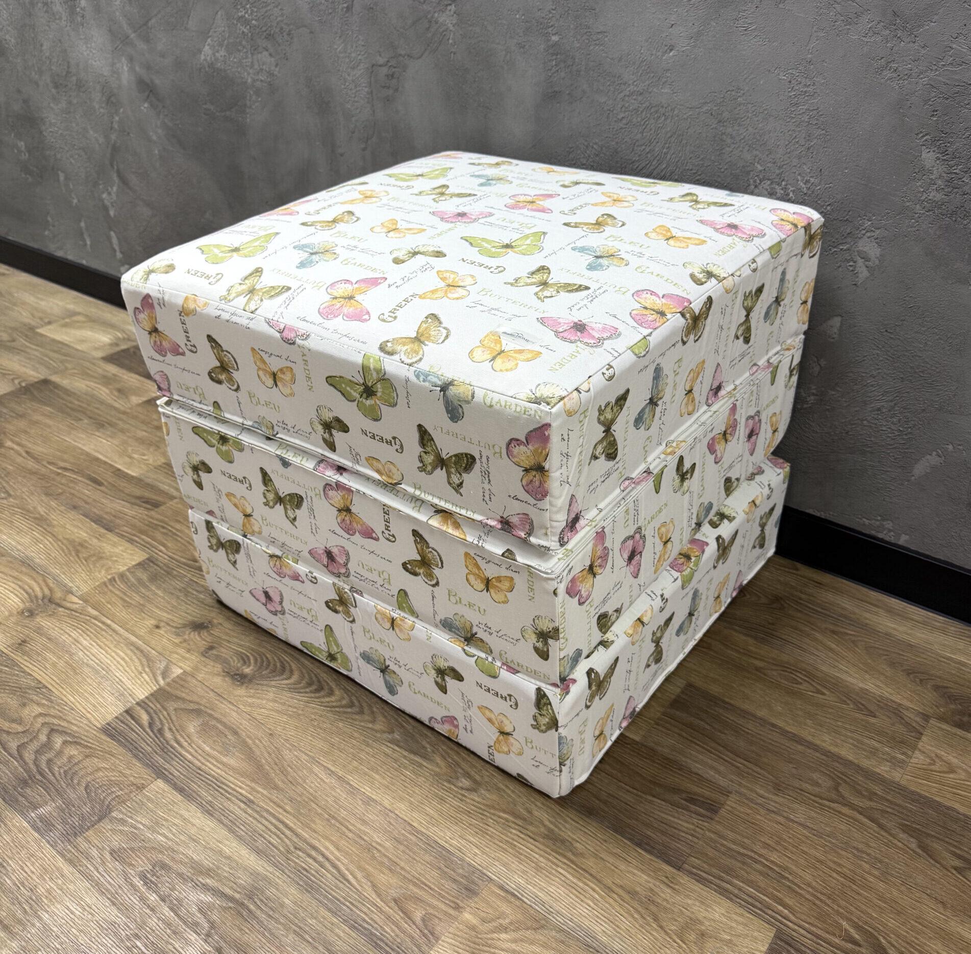 Матрас-трансформер Comfort Home Butterflies панама 200х80х5 см - фото 2 Матрас-трансформер Comfort Home Butterflies панама 200х80х5 см - фото 2