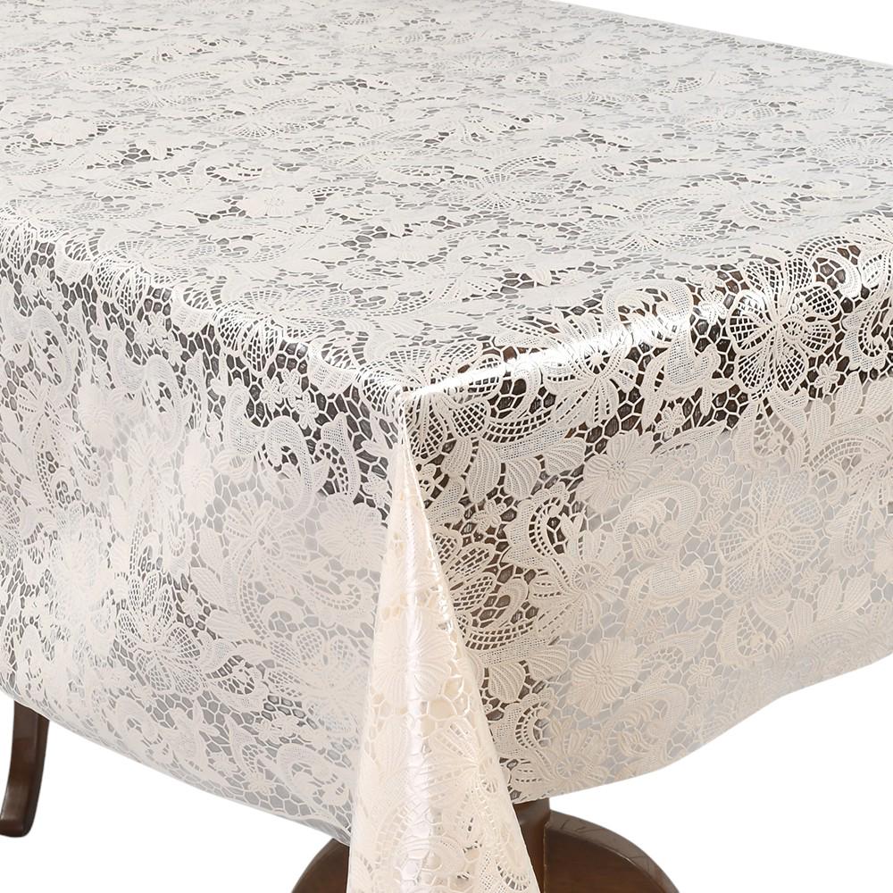 Клеенка на стол Lace MA-5747 1,37х20 м Бежевый (e1179748)
