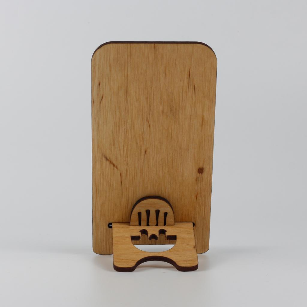 Підставка-тримач для телефону з дерева 28 (03020021) - фото 6 Підставка-тримач для телефону з дерева 28 (03020021) - фото 6