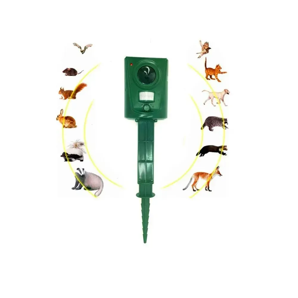 Відлякувач тварин ультразвуковий Bass Polska BH 60110 з інфрачервоним датчиком Зелений - фото 3 Відлякувач тварин ультразвуковий Bass Polska BH 60110 з інфрачервоним датчиком Зелений - фото 3