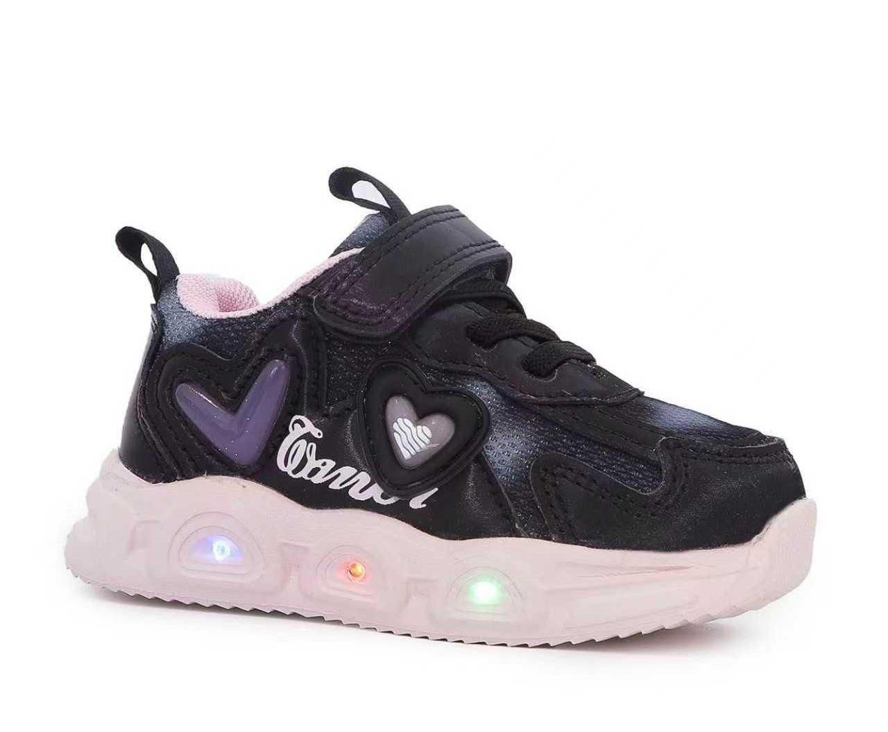 Кроссовки для девочек Clibee LB116033/30 р. 30 Черный