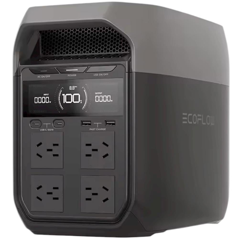 Зарядна станція EcoFlow DELTA 3 1024 Вт/1800 Вт портативна електростанція LiFePO4 заряджається за 56 хв (EFDELTA3-CN)