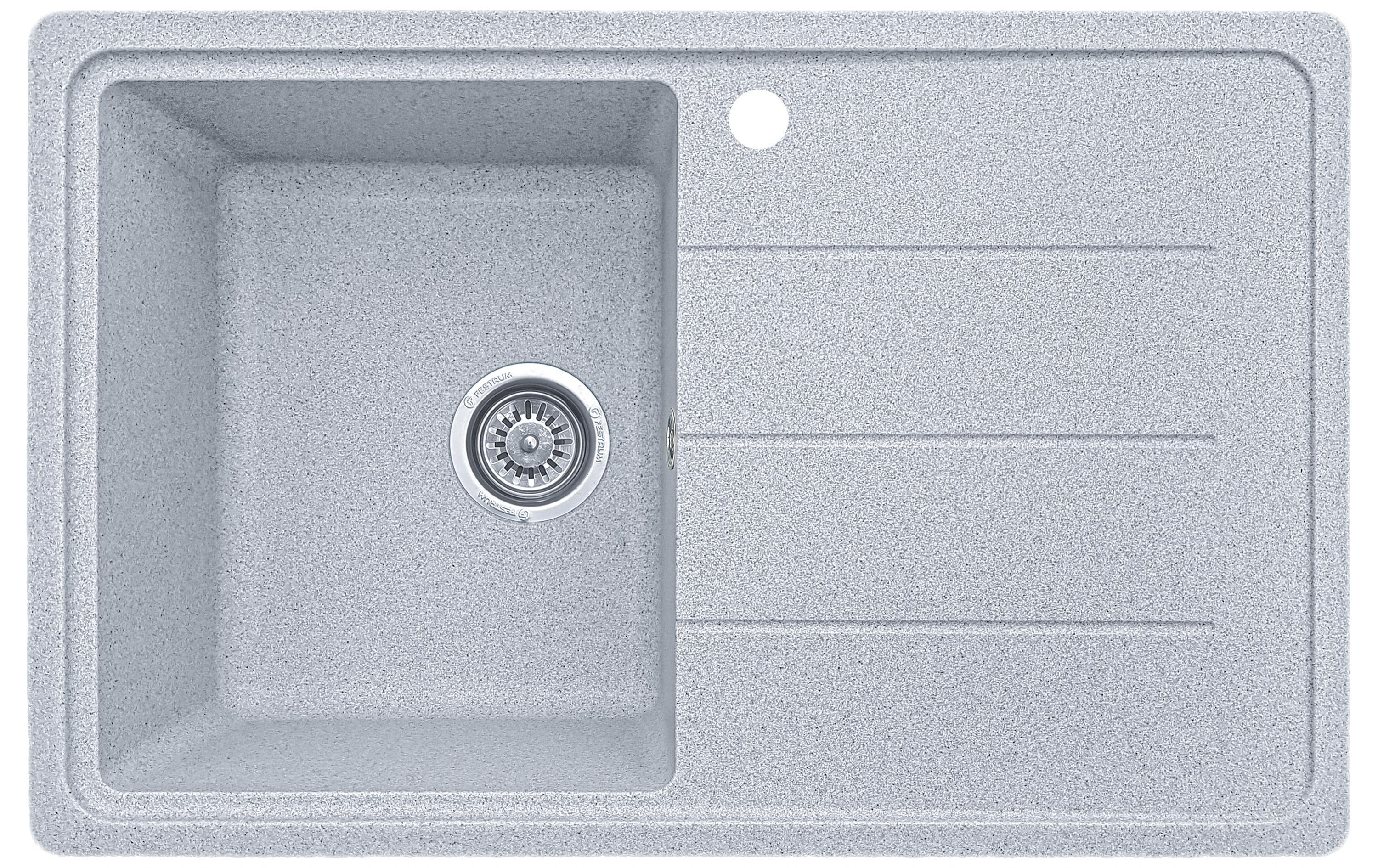 Мойка кухонная EcoLine EL24R 780x500 мм Серый