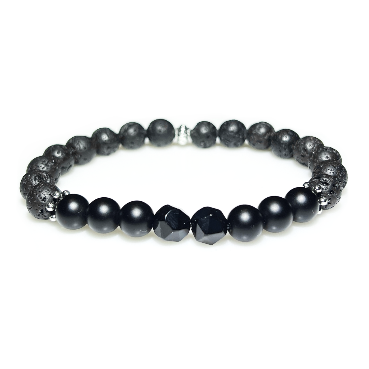 Браслет Stonest Line 14 см Black/Lava (br022-14)