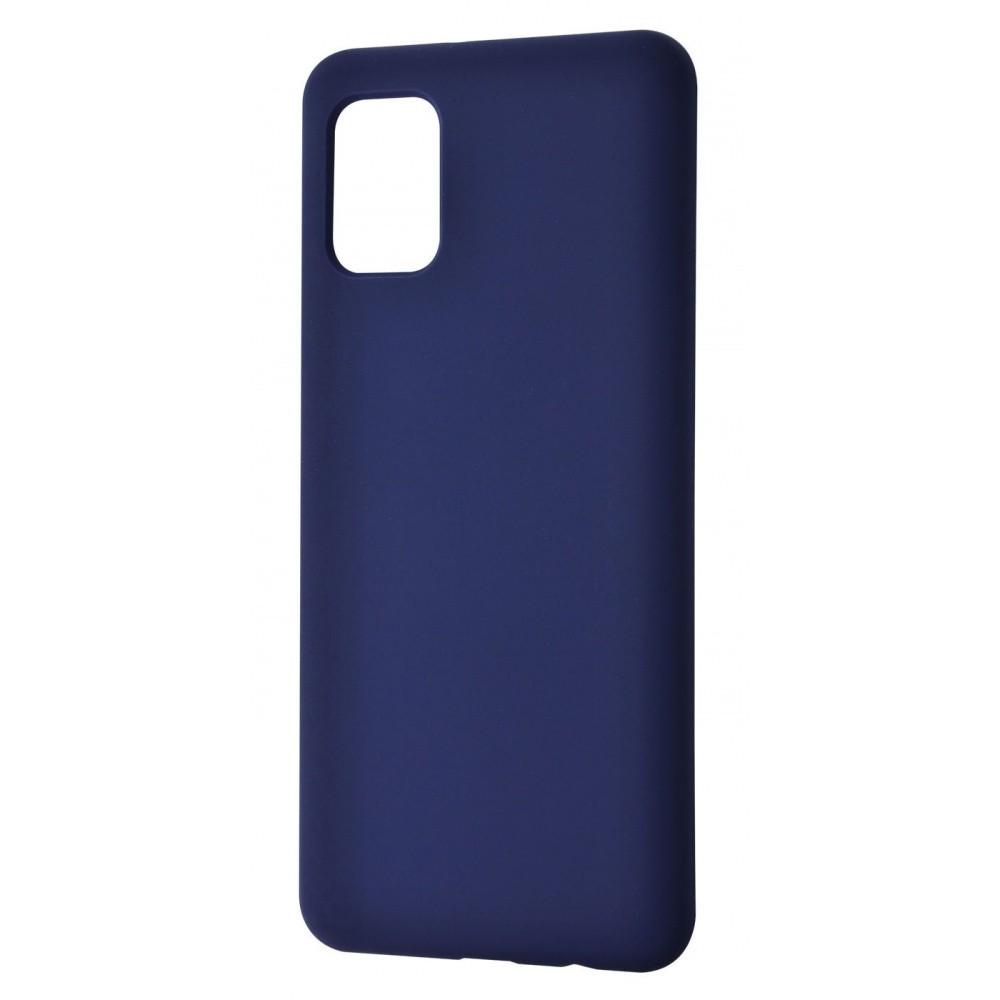 Чехол однотонный WAVE Full Silicone Cover Samsung Galaxy S20 Ultra (G988B) midnight blue