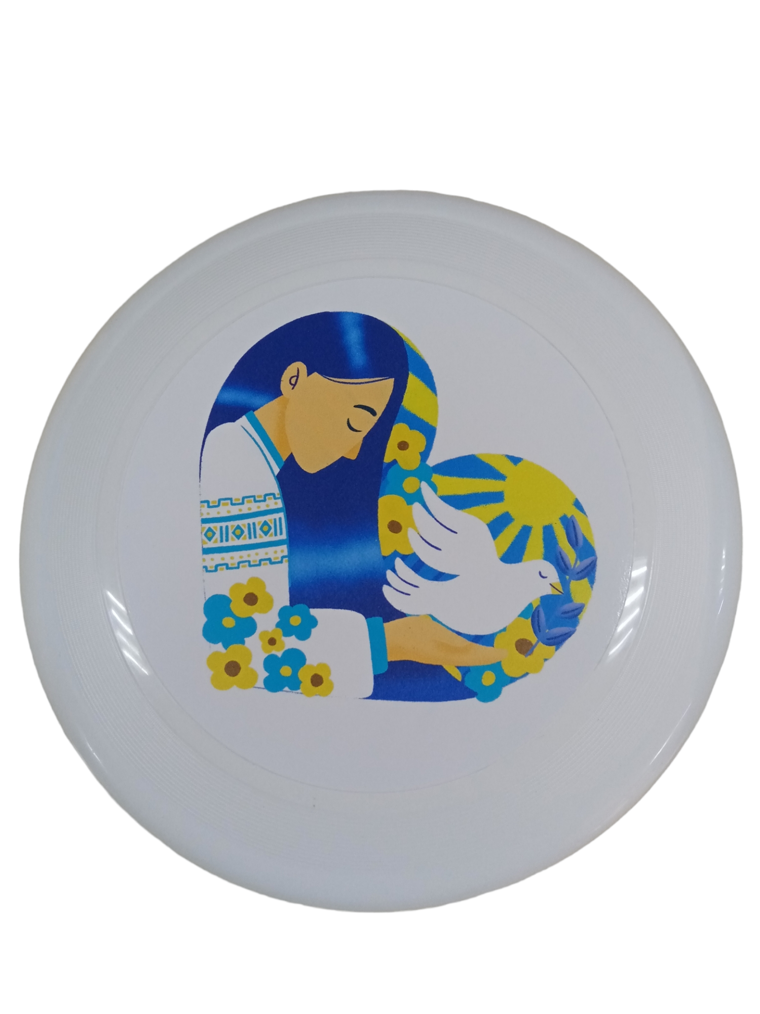 Фризбі диск для фристайлу 273 мм Білий (6936116101662) - фото 6 Фризбі диск для фристайлу 273 мм Білий (6936116101662) - фото 6