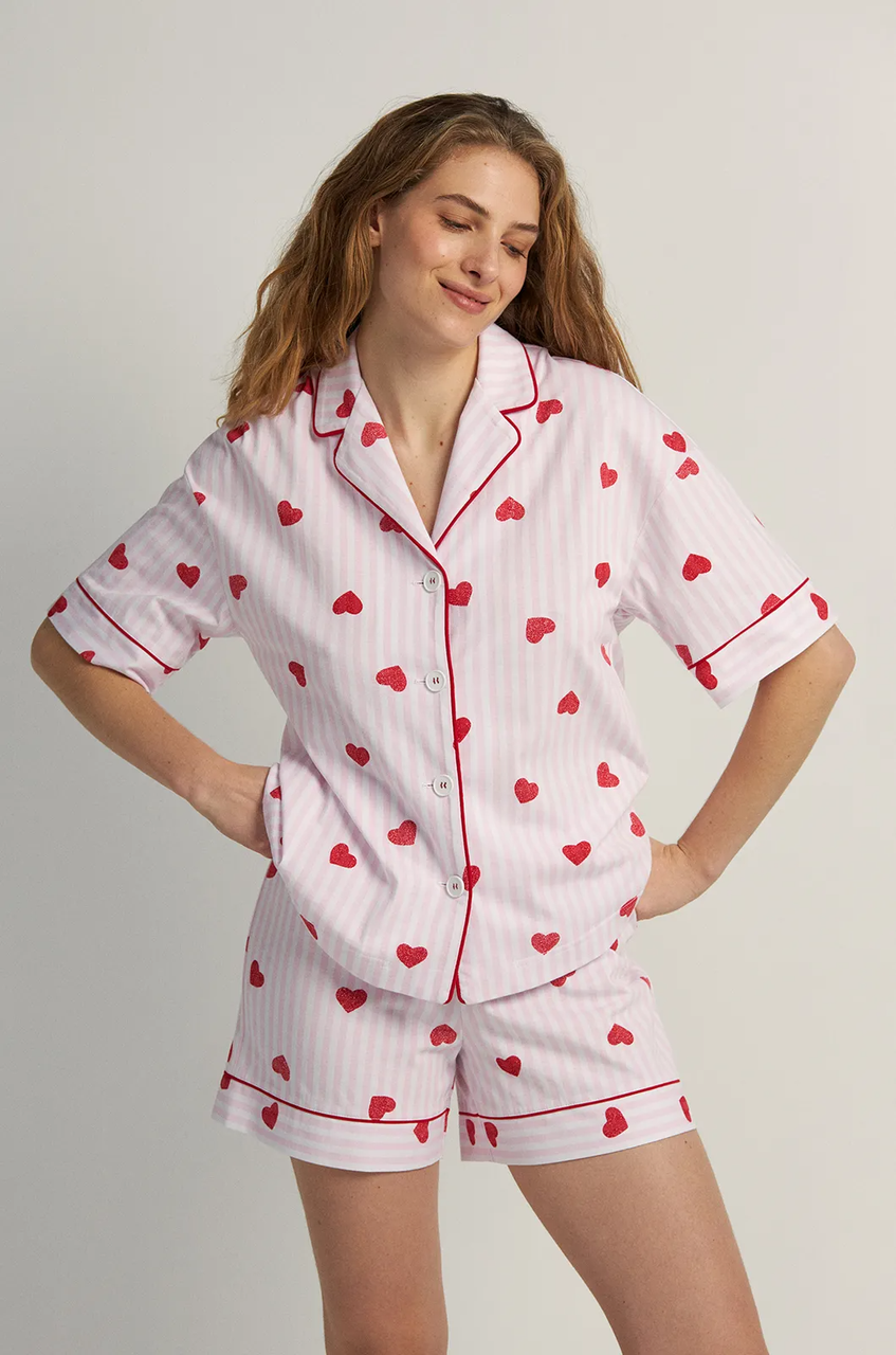 Пижама женская Ellen LOVEU 5570/07/01 S Розовый (31327350)