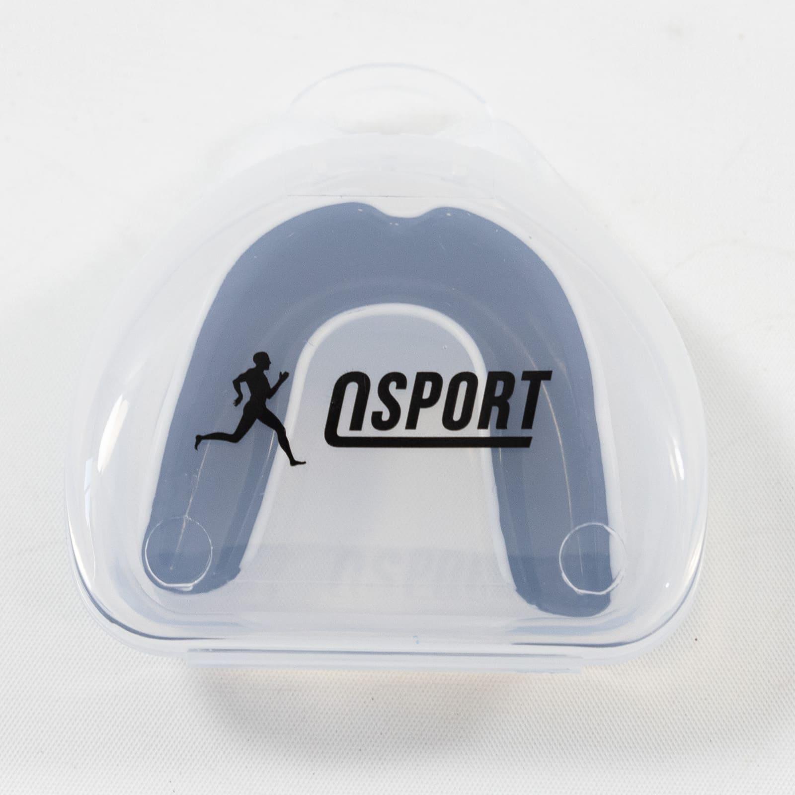 Капа боксерская OSPORT одночелюстная Бело-черный (MS 1627) - фото 4 Капа боксерская OSPORT одночелюстная Бело-черный (MS 1627) - фото 4