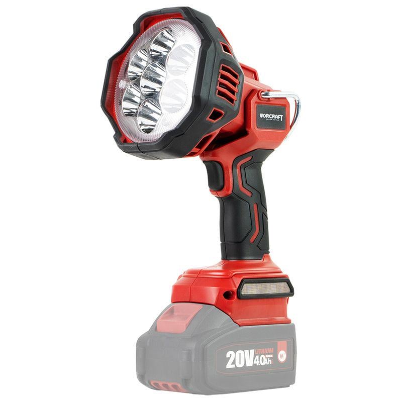 Фонарь аккумуляторный светодиодный WORCRAFT CLED-S20Li-30WB без аккумулятора и зарядного High Power LED (13295)