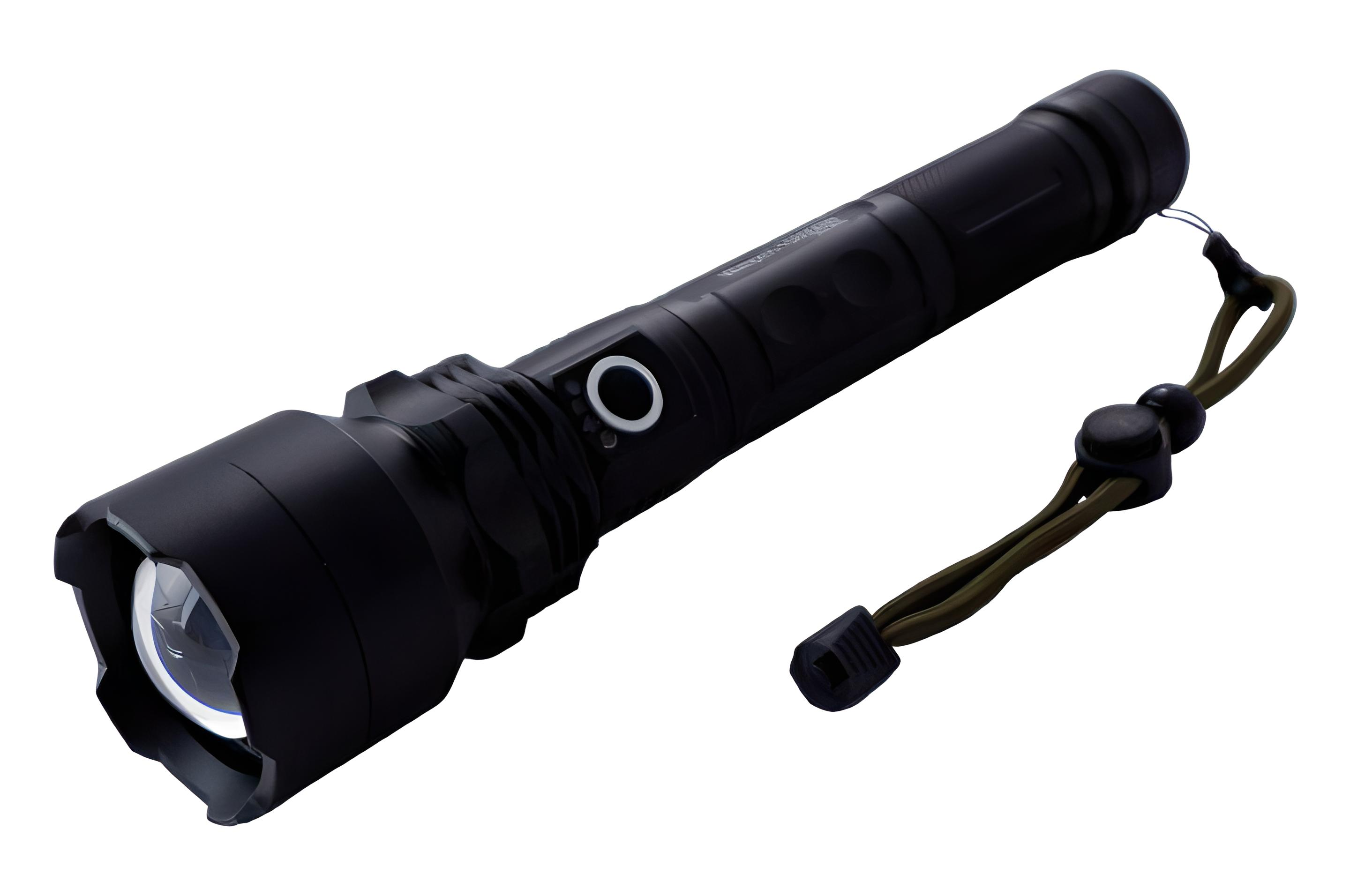 Ручной фонарь WimpeX 158000W WX-P51 подствольный фонарик с выносной кнопкой Черный