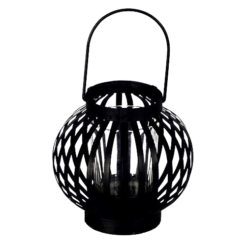 Підсвічник Ліхтарик SETA Decor (13-233BLK)