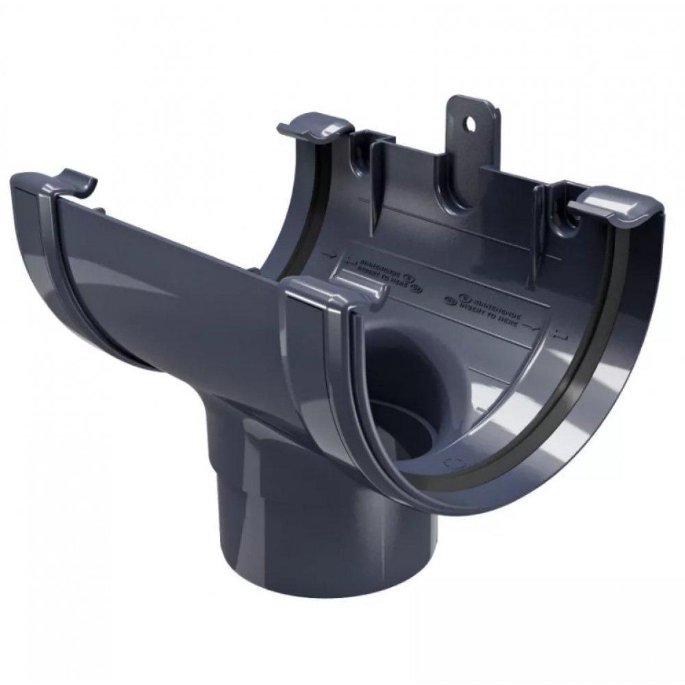 Воронка желоба Regenau 125/80 Графит