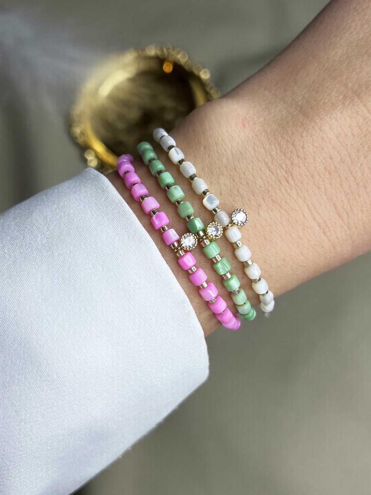 Набор браслетов из перламутра (4870)