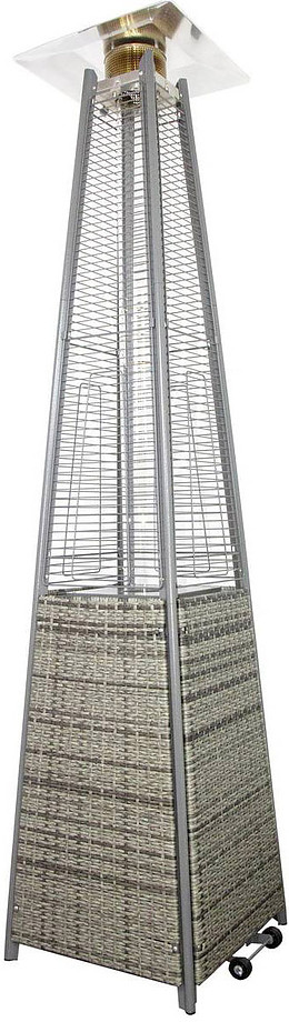 Газовий обігрівач вуличний WCG PH-3R-1 ротанга піраміда (PH-3R-1)