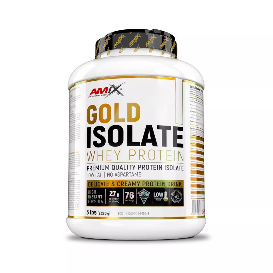 Протеин Amix Nutrition Gold Whey Protein Isolate 2,28 кг Ваниль (9184V14504) - фото 1