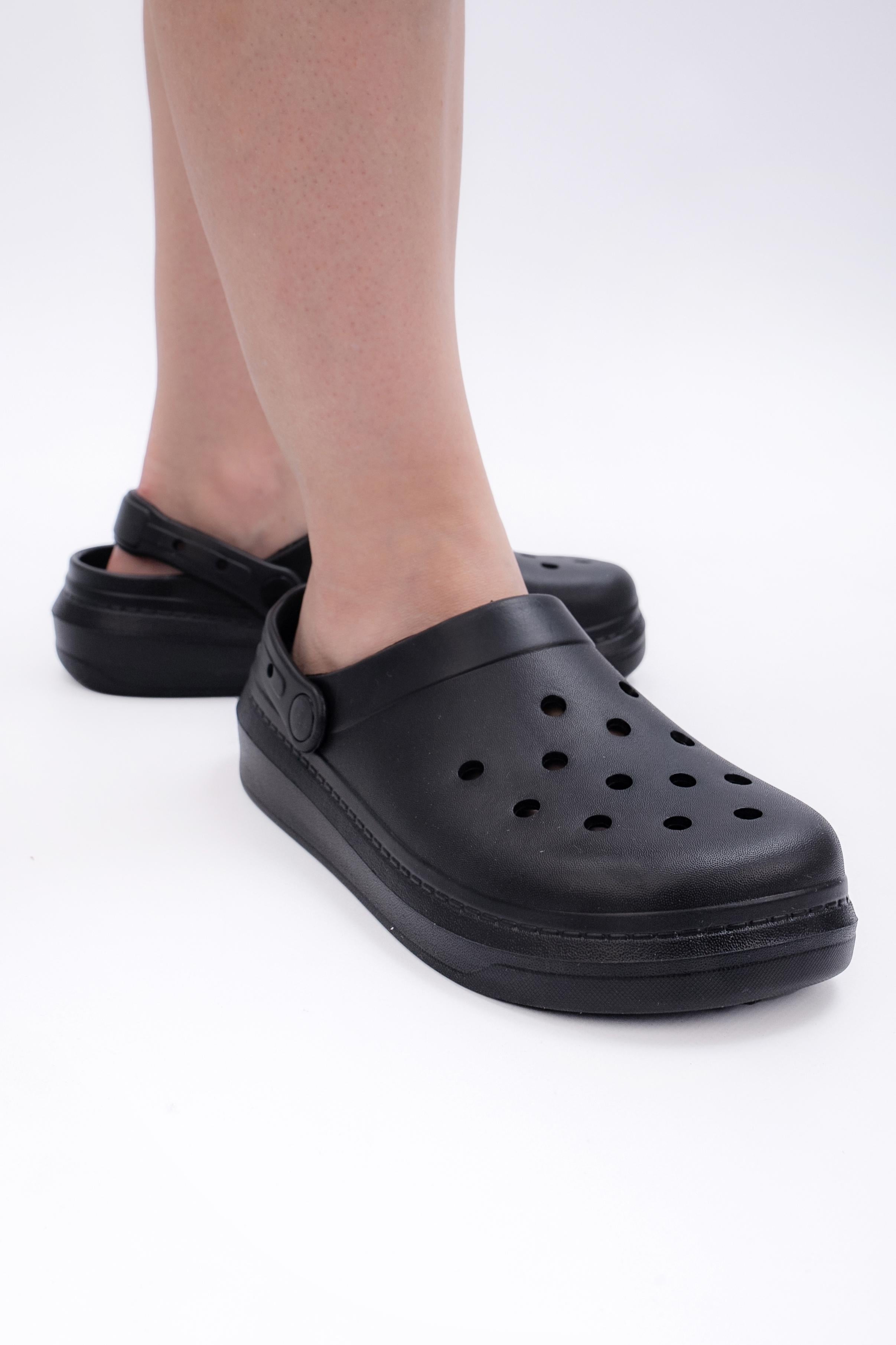 Кроксы женские Where Uwear 350971 р. 36 Черный