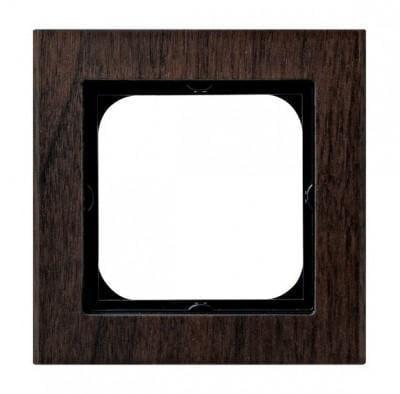 Рамка одинарная Ospel Sonata горизонтальная Темное дерево (29177106) Рамка одинарная Ospel Sonata горизонтальная Темное дерево (29177106)