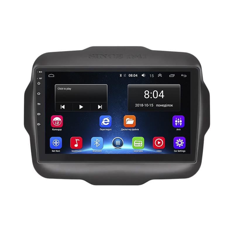 Автомагнитола штатная Lesko для Jeep Renegade I рестайлинг 2018-2025 9" 2/32Gb Wi-Fi GPS Base MOB Автомагнитола штатная Lesko для Jeep Renegade I рестайлинг 2018-2025 9" 2/32Gb Wi-Fi GPS Base MOB