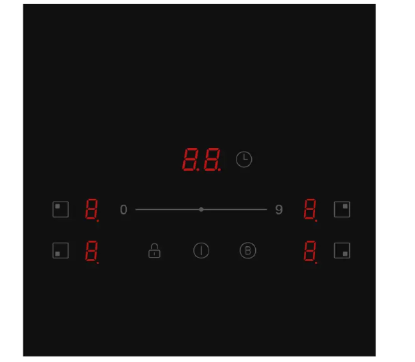 Варочная поверхность индукционная Midea 60 см 4 зоны 7400 Вт (MC-IF7454AJ1-A) - фото 3 Варочная поверхность индукционная Midea 60 см 4 зоны 7400 Вт (MC-IF7454AJ1-A) - фото 3